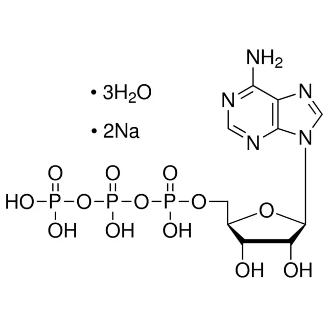 Adenosine 5′-triphosphate disodium salt trihydrate