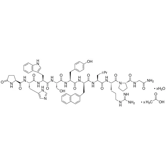 Nafarelin acetate salt hydrate
