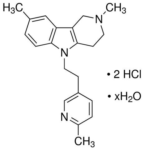 Dimebon dihydrochloride hydrate