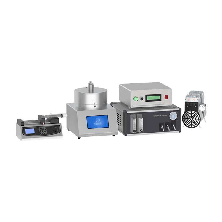 Fully automatic ultrasonic assisted atmosphere heating spin coater