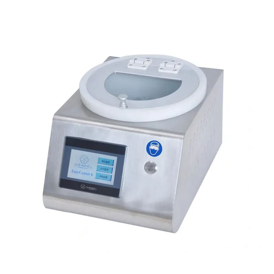 4.3&quot; LCD Touch panel programmable control vacuum spin coater for 10-150mm wafter EZ6