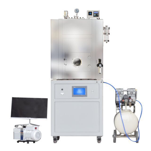 Vacuum spray pyrolysis coater