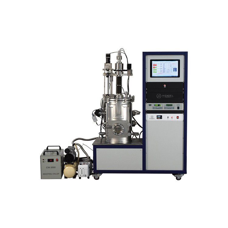 Ultra-High Vacuum Thermal Evaporation Coater with Four Heating Sources (10-6 torr)