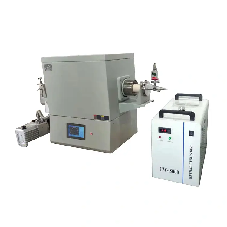 1400℃ Tube furnace with cooling unit