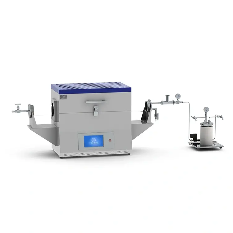 Two temperature zone tube furnace